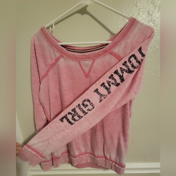 Tommy Hilfiger Tops - Tommy Girl Pink Sweatshirt